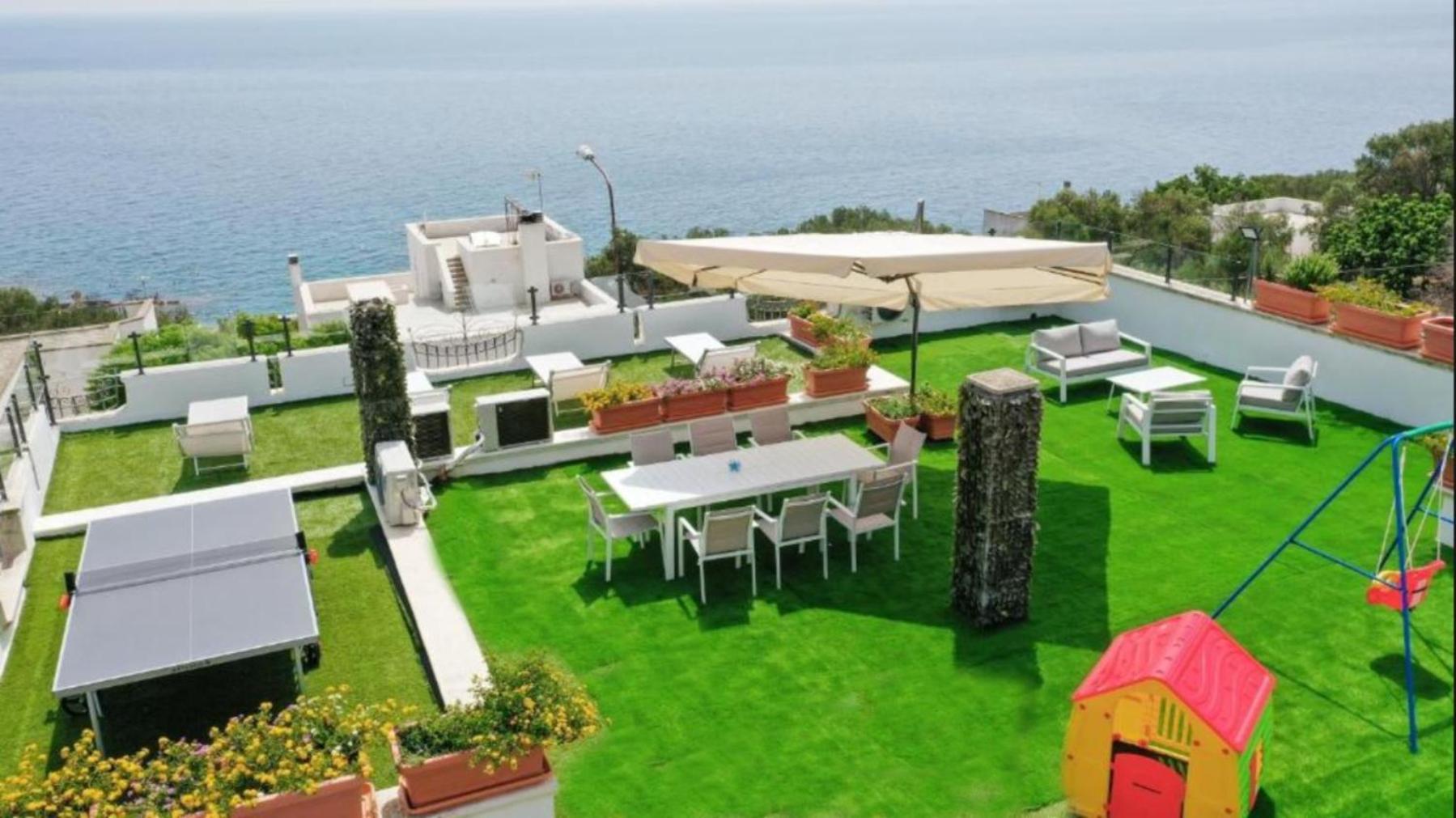 Villa Nicole Vista Mare Andrano Exterior foto